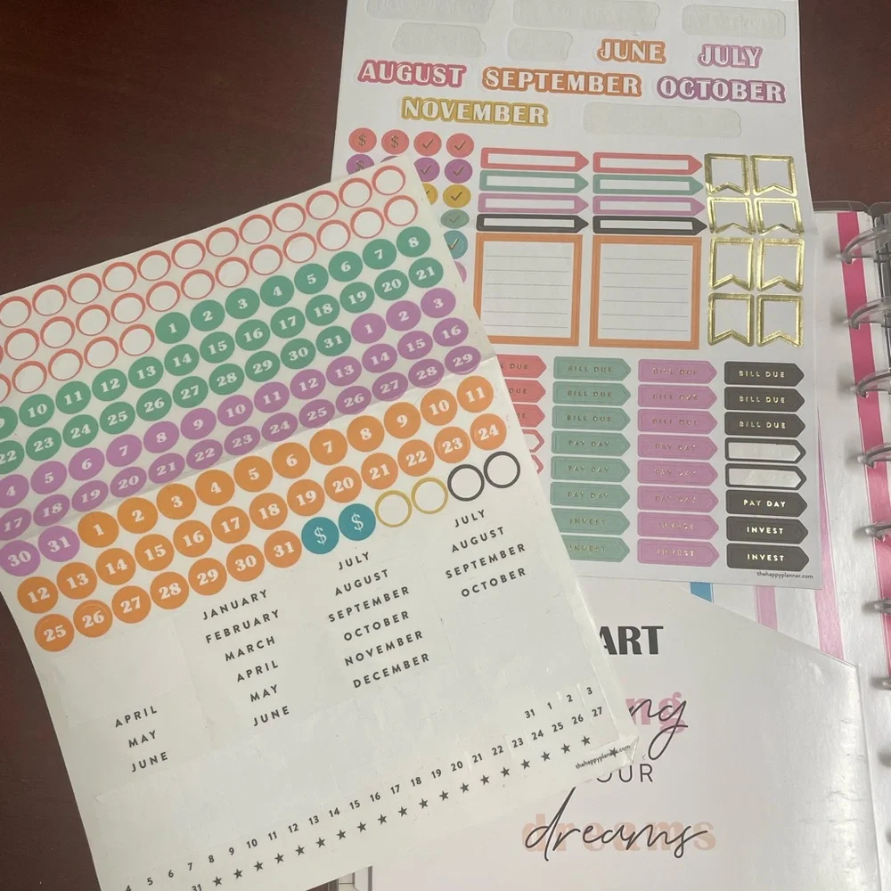 Black and White Planner